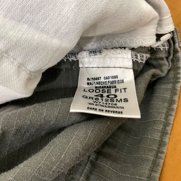 Genuine Dickies Ripstop Shorts Mens SIZE 40 Gray Loose Fit Multi-Use Pocket - Picture 5 of 10